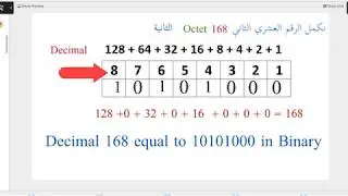 تحويل الارقام العشرية الى ثنائية Binary3