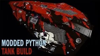 Elite:Dangerous. Python Shield Tank Build. Comparing before and after