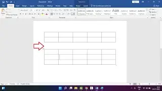 How To Split Table In MS Word