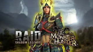 Monster Hunter LORE: Zinogre Blademaster! - RAID Shadow Legends
