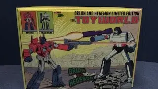 ToyWorld - Exclusive ORION and HEGEMON Comic Version Set