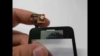 Сенсорный экран для Huawei Y320c Black