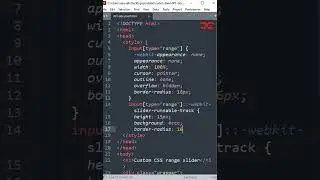 Range Slider | HTML CSS
