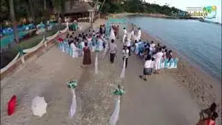 Wedding ceremony - Lamai beach, Koh Samui, Thailand