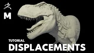 Creating Displacement: ZBrush to Maya workflow(UDIMs)