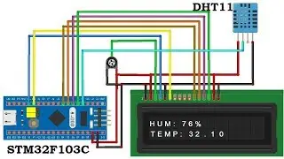 STM32 & DHT11 Interfacing for Humidity & Temperature Measurement