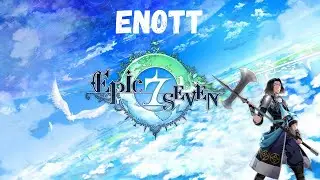 Epic Seven Gameplay - Enott (Skills & Voicelines)