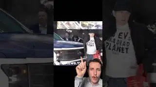 Climate Activists interrupt EV show