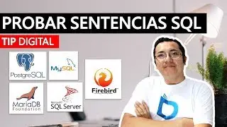 Probar sentencias SQL en SQL Server, Mysql, Oracle, PostgreSQL, Firebird y otros.