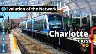 Charlotte's Light Rail Network Evolution