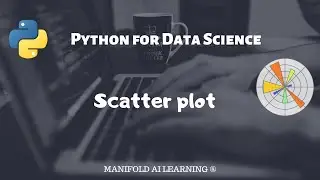 18. Scatter plot - Matplotlib  Part 3 - Python for Data Science