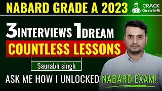 Mr. Saurabh Singh: NABARD Grade A 2023: Success Story of NABARD Toppers