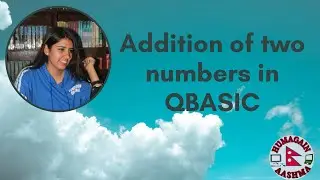 How to add two numbers in Qbasic