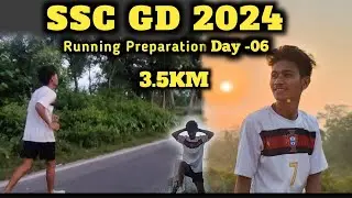 SSC GD 2024 Running Preparation DaY-06/7 Challenge🏃🏻‍♂️✅
