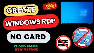 🔥 Get FREE Windows RDP with Cloud Sigma | 2025 Tutorial 🚀 100% Working!