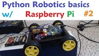 Raspberry pi with Python for Robotics 2 - Motor Control