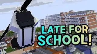 Late for SCHOOL!! | Parkour Minecraft Animation