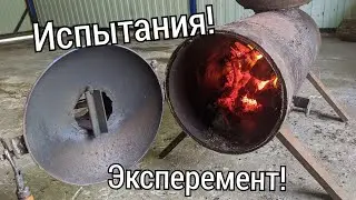 ЛУЧШАЯ ПЕЧКА ИЗ ГАЗОВЫХ БАЛЛОНОВ ДЛЯ ГАРАЖА, ТЕПЛИЦЫ!!! ИСПЫТАНИЯ!!  ТАКОГО Я НЕ ОЖИДАЛ!!