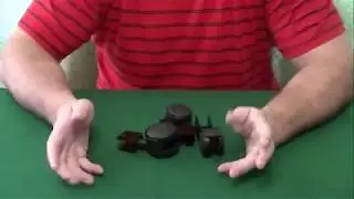 Мебельное колесо с площадкой для крепления на торец ДСП