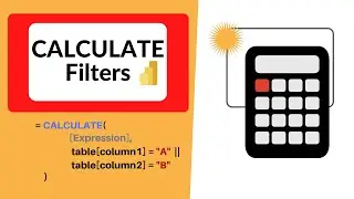 How to Specify Multiple Filter Conditions in CALCULATE [Power BI]