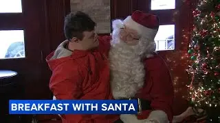 Special Olympics athletes treated to Breakfast with Santa in Beverly