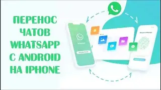 Перенос  whatsapp с android на iPhone Бесплатно