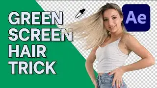 Use THIS Trick When Fixing Hair on Green Screen - After Effects Tutorial