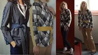 Шью куртку с цельнокроенным рукавом и ластовицей по Burda Style 09/2019/Сборка изделия