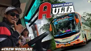 HEBOHKAN TEGAL !! KINANTI TRANS AULIA || KLAKSON BASURI BUS KINAN TRANS AULIA
