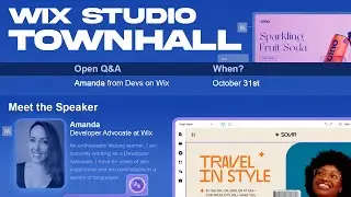 Wix Studio Town Hall | How And When To Use AI In WIX With Amanda Martin | #2