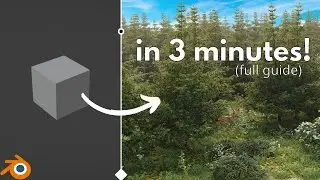 How create a Forest in 3 Minutes