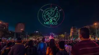 Surprise Drone Light Show in Mexico City | Lumasky