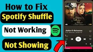 How to fix Spotify Shuffle Not Working Not Showing||  shuffle bottom missing Spotify 2023
