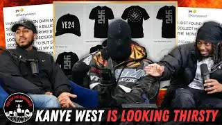 Kanye is Looking Thirsty...