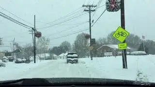 First snow in NC 15 inch’s