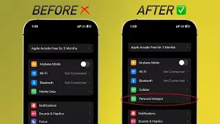 iPhone Personal Hotspot Option Not Showing? Here's The Fix!