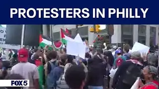 Protests begin in Philly ahead of debate | FOX 5 DC