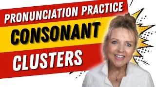 English Pronunciation Practice | CONSONANT CLUSTERS | British English