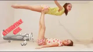 Gymnastics girl and Yoga challenge russian girls 