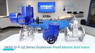 COVNA RS485 Explosion Proof Electric Ball Valve