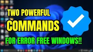 Error-Free Windows! 🎉 2 Powerful Commands to Repair and Optimize