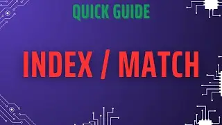 INDEX / MATCH Formula: Quick Guide Tutorial For Google Sheets