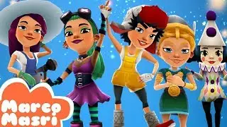 EUROPEAN GIRLS | Coco, Alex, Nina, Freya and Jolien | Subway Surfers