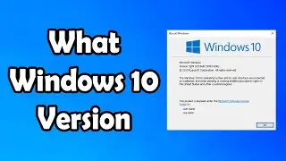 How to Find What Version Of Windows do I have - PC / LAPTOP Tutorial Guide