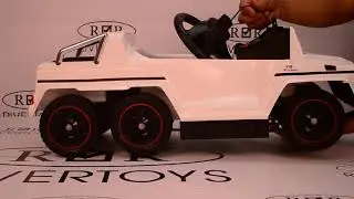 Детский толокар Mercedes Benz G63 A010AA-H (сборка, RiverToys)
