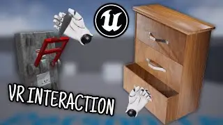 UE5 VR Interaction System: Levers & Drawers - NO TICK OR INTERFACES *BEST METHOD*
