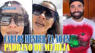 Carolina Sandoval deja claro que el productor de SUELTA LA SOPA ya no es padrino de su hija Amalia.