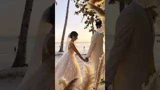 Ready for a beach wedding? #beachwedding #beachbride #mayadreal #mayadboracay #mayadmoments
