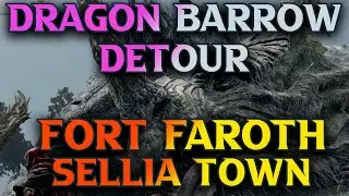 Elden Ring Dectus Medallion Right Location - Fort Faroth and Sellia Town Walkthrough