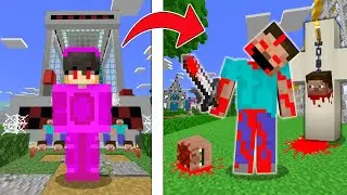 🖤I Scared My Friend as Steve.EXE in Minecraft